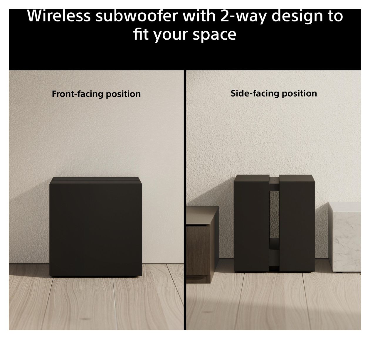 Bravia Theatre Sub 9 600 W Wlan Lautsprecher mit Bluetooth  (Schwarz) 