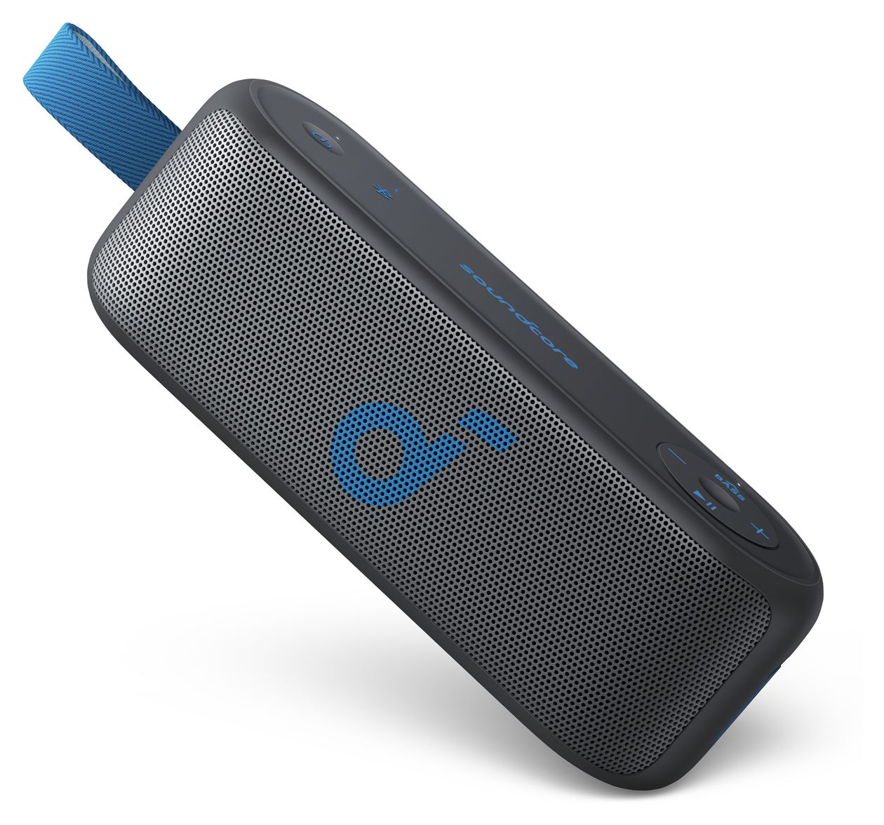 Select 3 16 W Bluetooth Lautsprecher IPX7 Laufzeit bis 20 h  (Grau, Blau) 