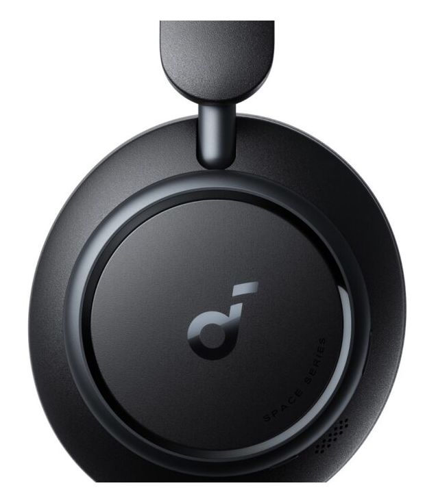 Space Q45 Over Ear Bluetooth Kopfhörer kabelgebunden&kabellos 50 h Laufzeit USB Typ-C  (Schwarz) 