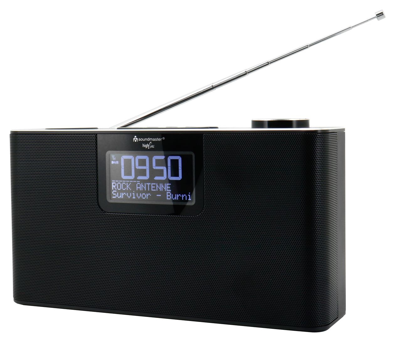 DAB700SW Bluetooth DAB+, FM Radio Persönlich  (Schwarz) 