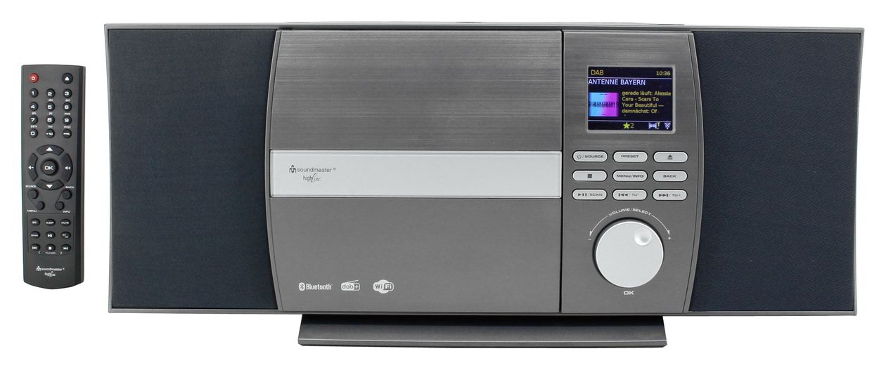 ICD1010AN FM Radio  (Grau) 