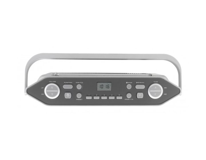 RCD1755SI CD Payer UKW Radio  (Silber) 