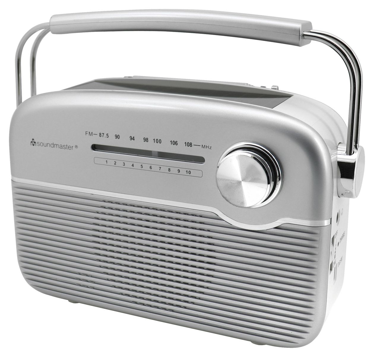 TR480SI FM Radio Tragbar  (Silber) 