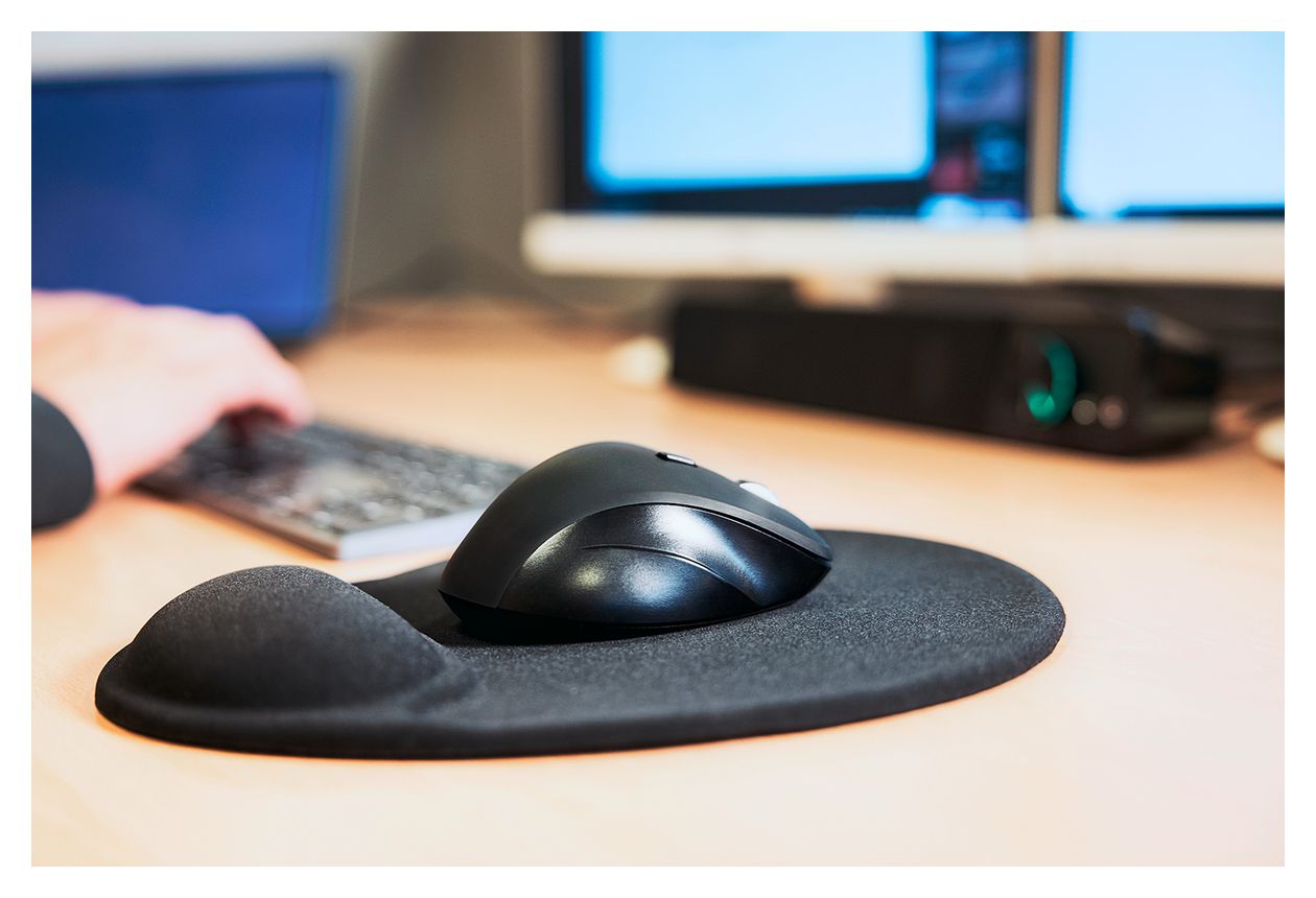 Libera 3200 DPI Gaming Maus Optisch  (Schwarz) 