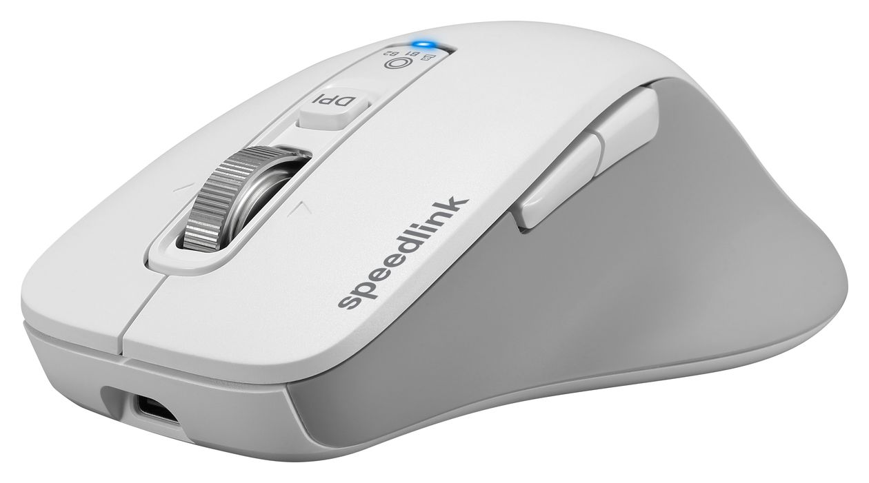 SL-630310 4800 DPI Büro Maus Optisch  (Weiß) 