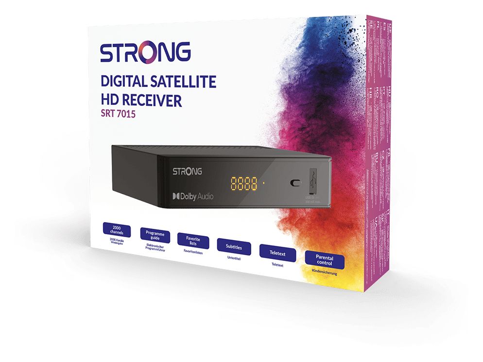 SRT7015 HD-ready Sat-Receiver 