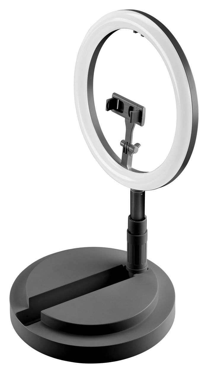 Selfie Ring Compact 70 mm Universal  (Schwarz) 