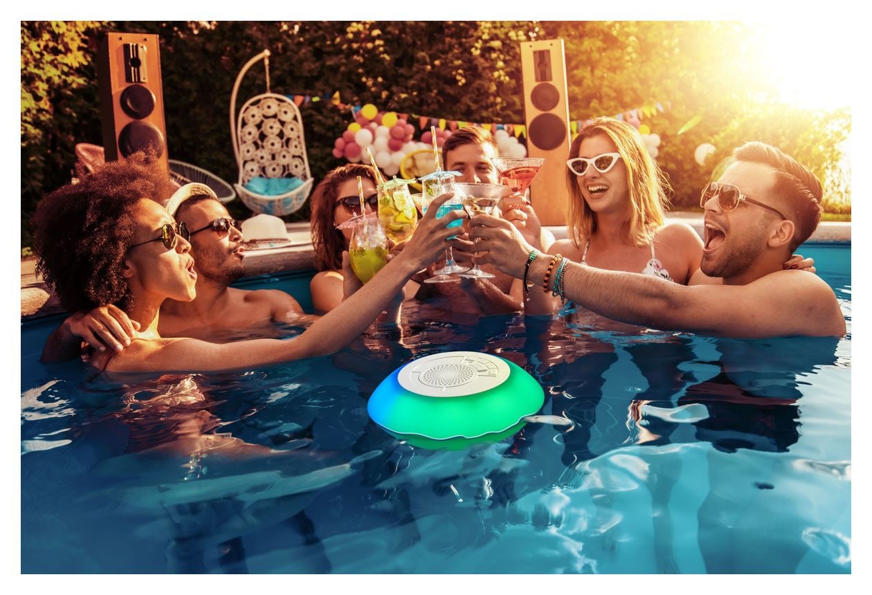 Water Floating 5 W IPX7 Laufzeit bis 3 h  (Weiß) 