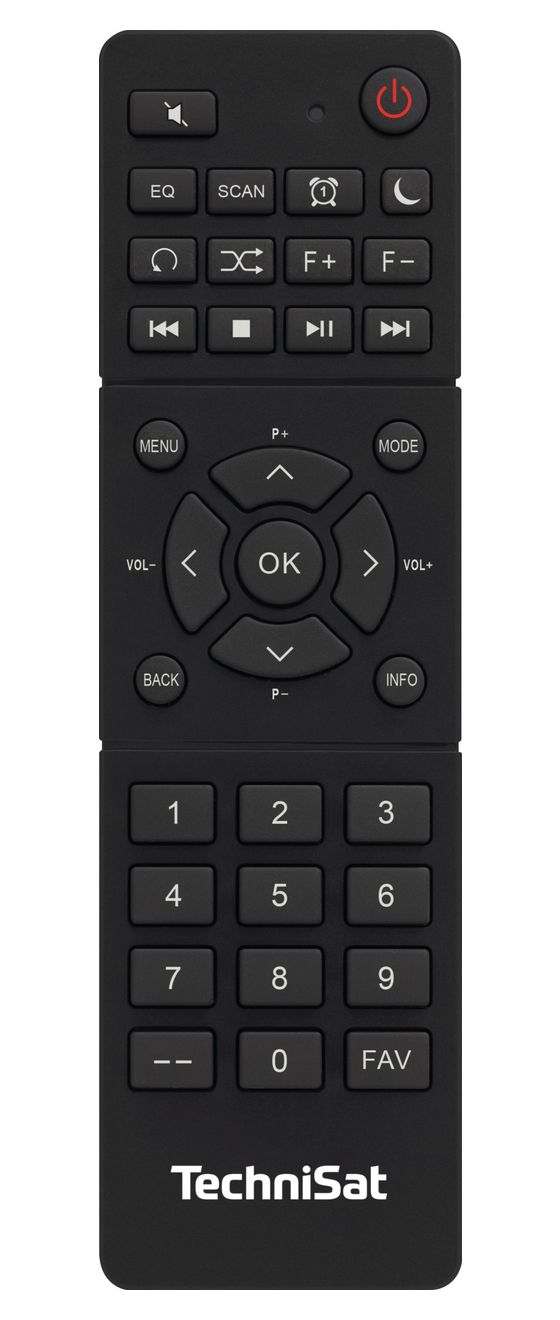 Cablestar 400 Kabelradio (Schwarz) 