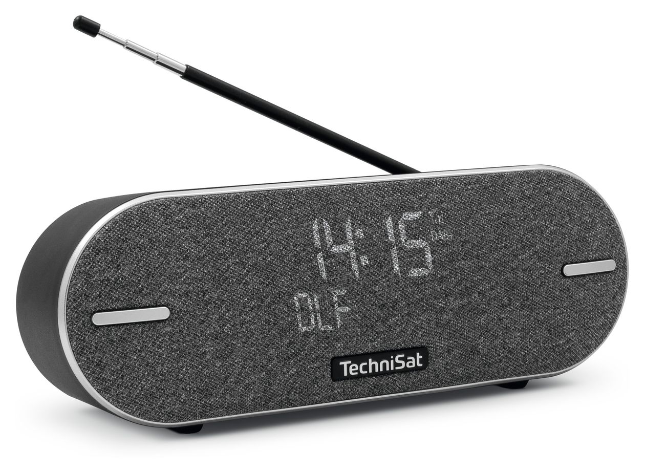 DigitRadio BT2 Bluetooth DAB+, FM Radio Tragbar IPX5  (Anthrazit, Schwarz) 
