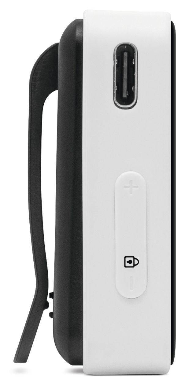 Digitradio mobil 2 DAB+, FM Radio Tragbar  (Schwarz, Weiß) 