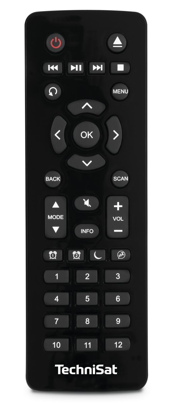 Multiradio 4.0 Bluetooth DAB+, FM, PLL, UHF Radio Internet  (Schwarz, Weiß) 