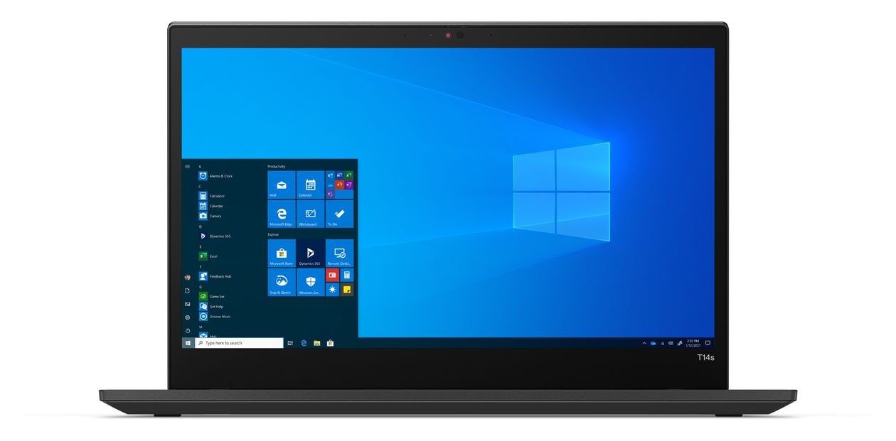 Lenovo ThinkPad T14s Gen 2 (Intel) Refurbished Full HD Notebook 35,6 cm (14 Zoll) 1920 x 1080 Pixel 256 GB SSD Windows 11 Pro Intel® Core™ i5 max. 4,4 GHz  (Schwarz) 