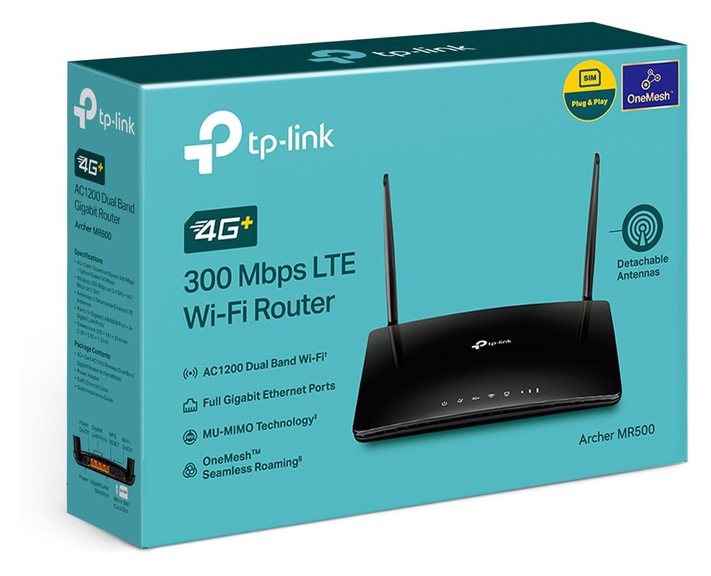 Archer MR500  WiFi 5 Router Dual-Band 2,4/5 GHz 