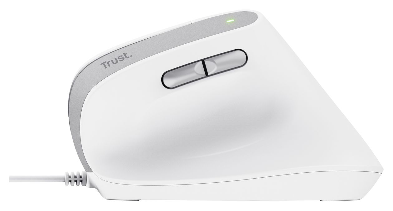 Bayo II 2400 DPI Büro Maus Optisch  (Weiß) 