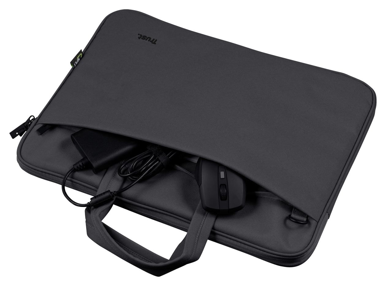 Bologna Notebooktasche bis 40,6 cm (16 Zoll) (Schwarz) 