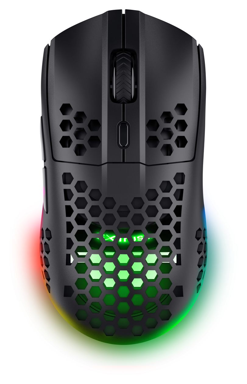 GXT 929 Helox 4800 DPI Gaming Maus Optisch  (Schwarz) 