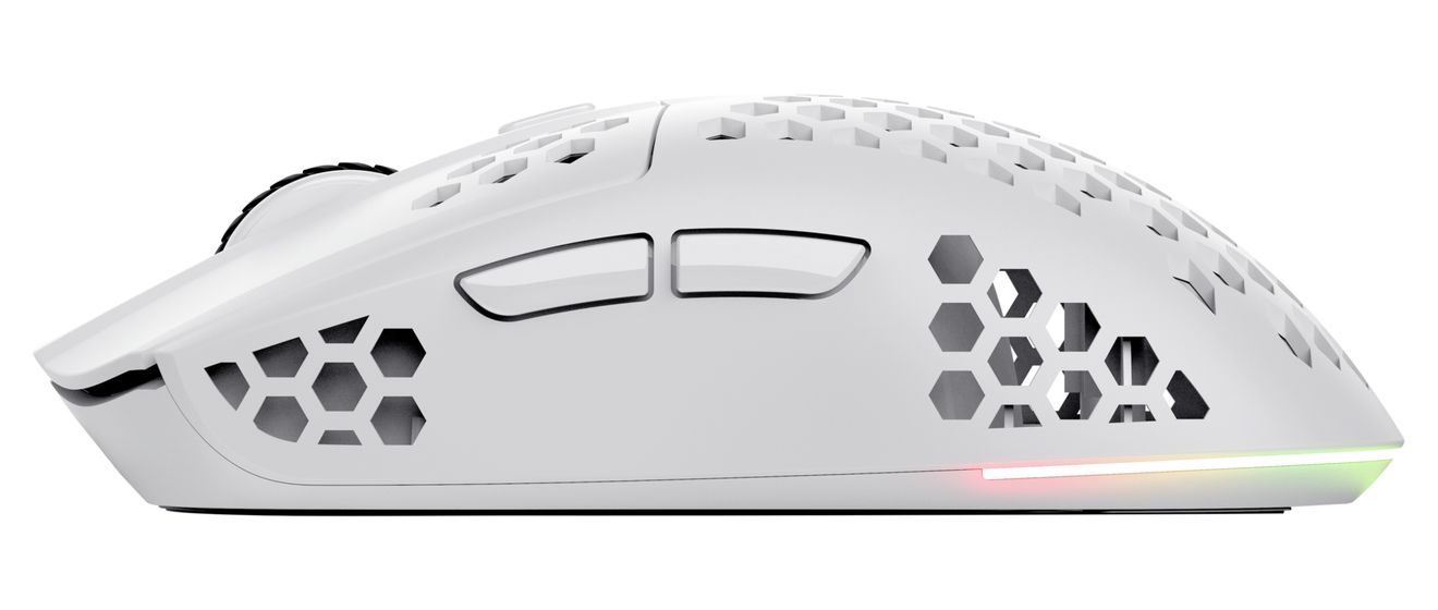 GXT 929 Helox 4800 DPI Gaming Maus Optisch  (Weiß) 