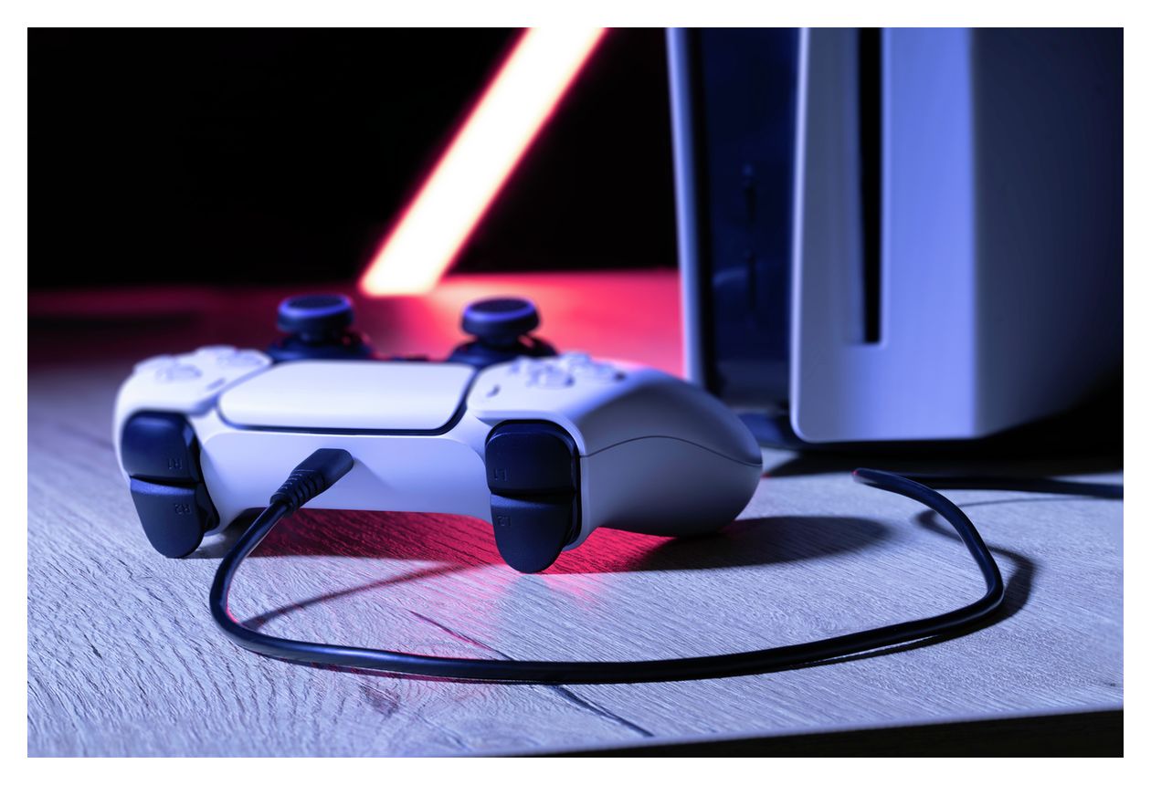 GXT226 Play & Charge 3m Kabel PS5 Gaming Controllerkabel PlayStation PS5  (Schwarz) 