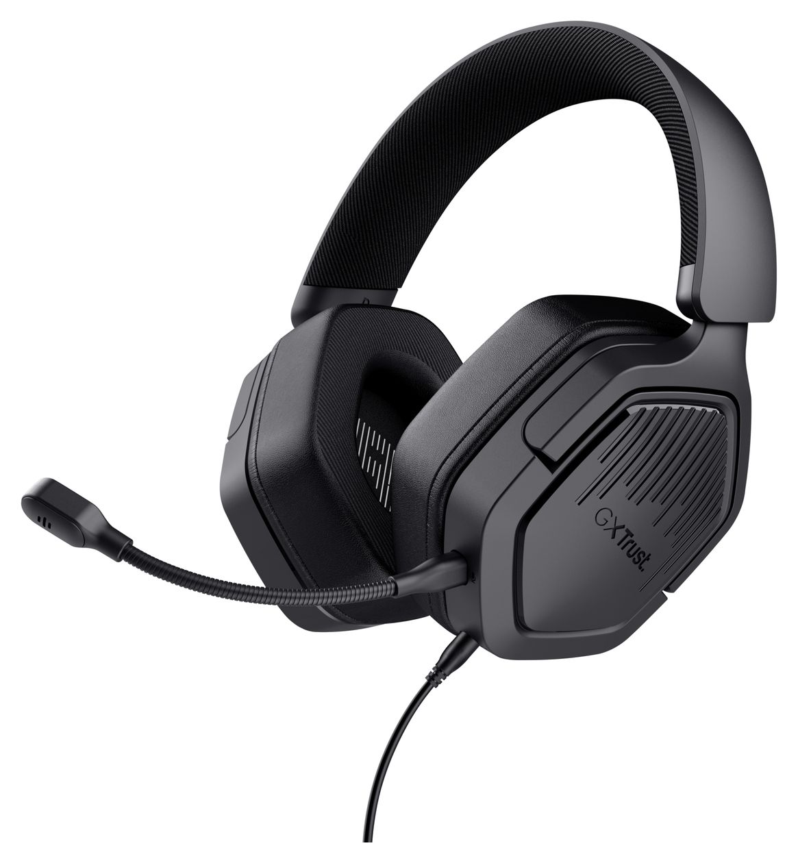 GXT492 Carus Over Ear Kopfhörer Kabelgebunden  (Schwarz) 