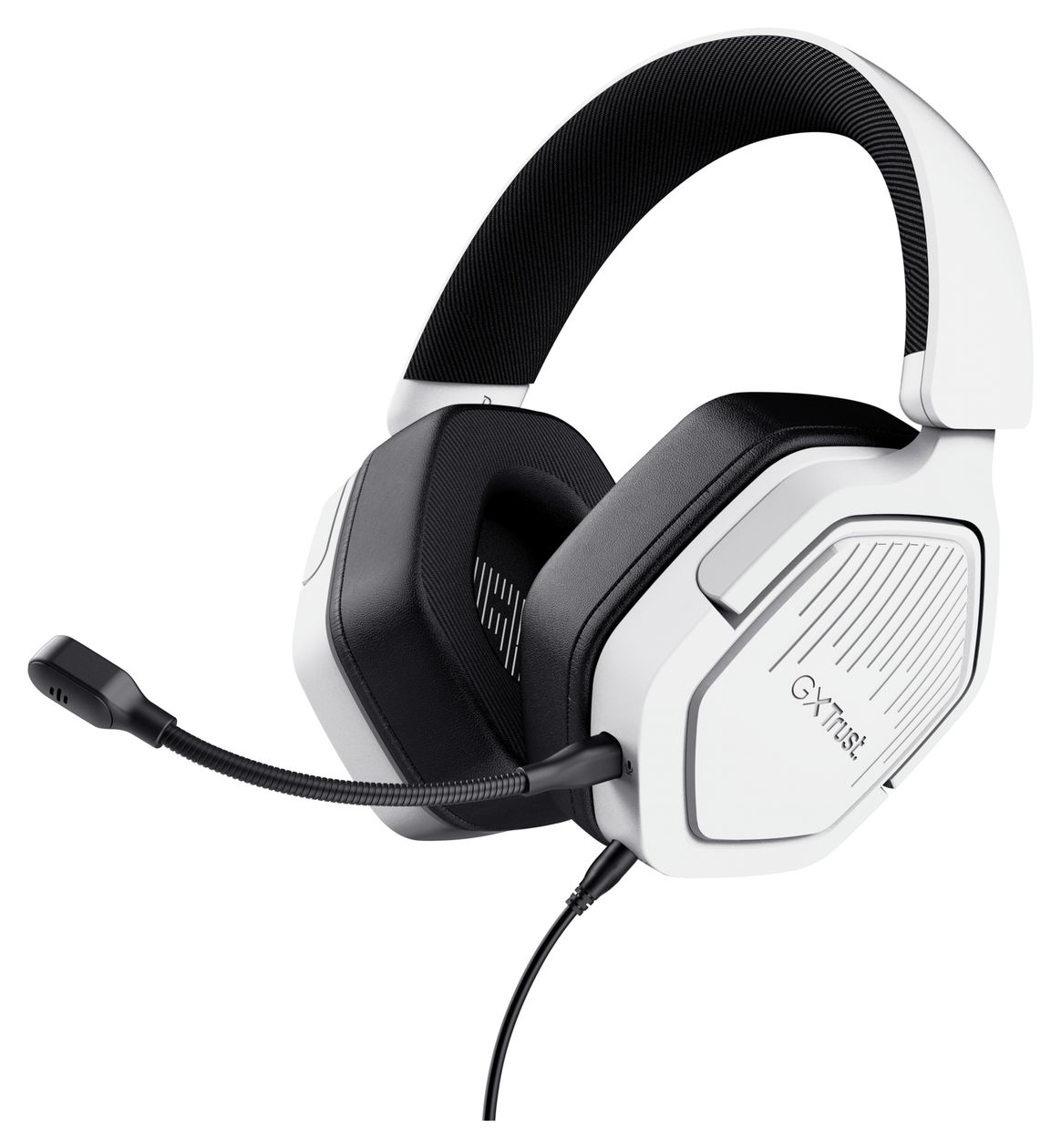 GXT492 Carus Over Ear Kopfhörer Kabelgebunden  (Weiß) 