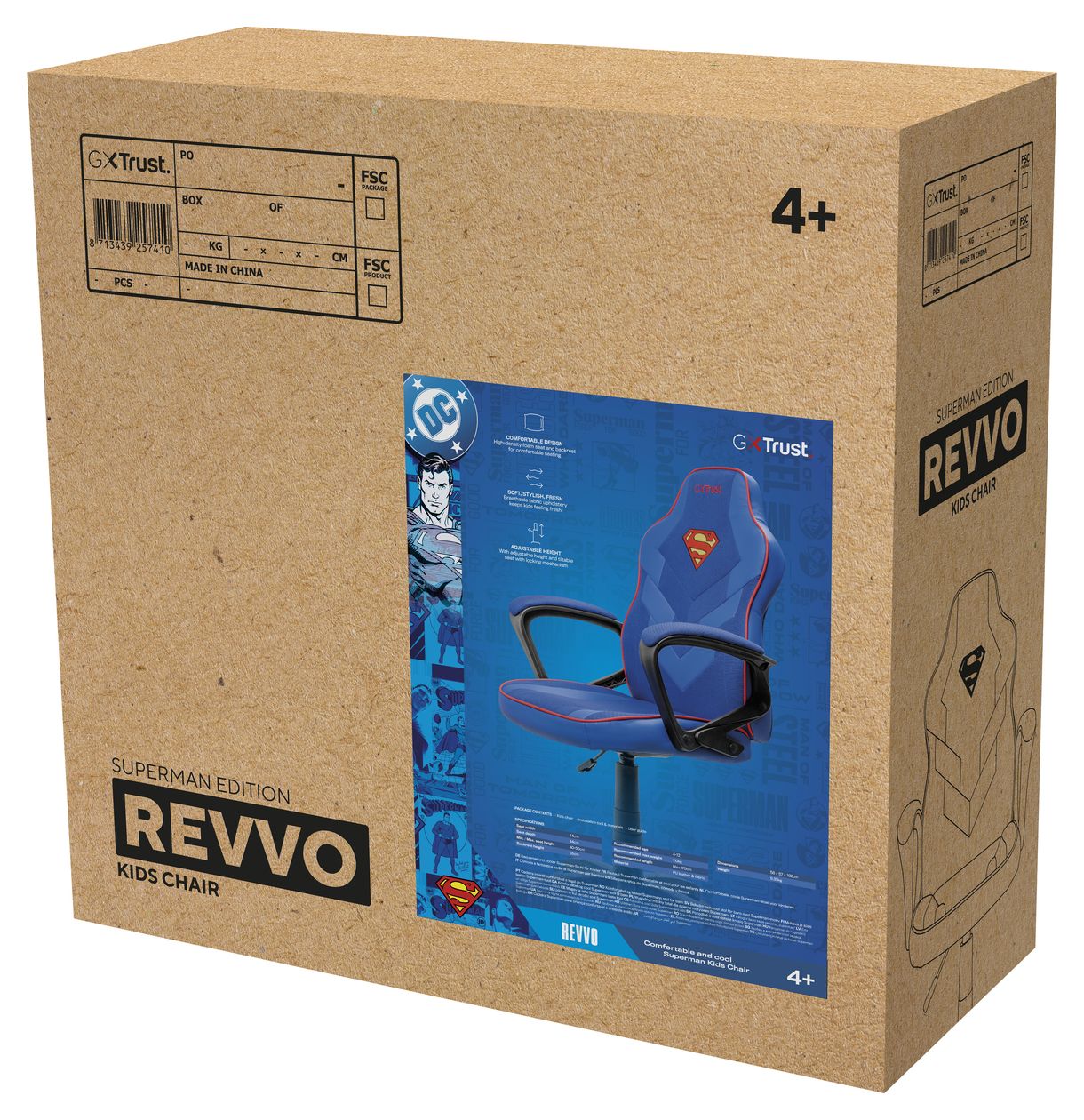 GXT703SM Revvo Gamingstuhl bis 110 kg 