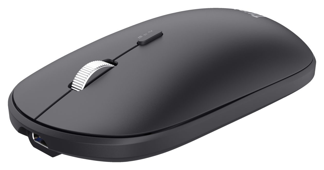Lyra Büro Tastatur RF Wireless + Bluetooth  (Schwarz) 