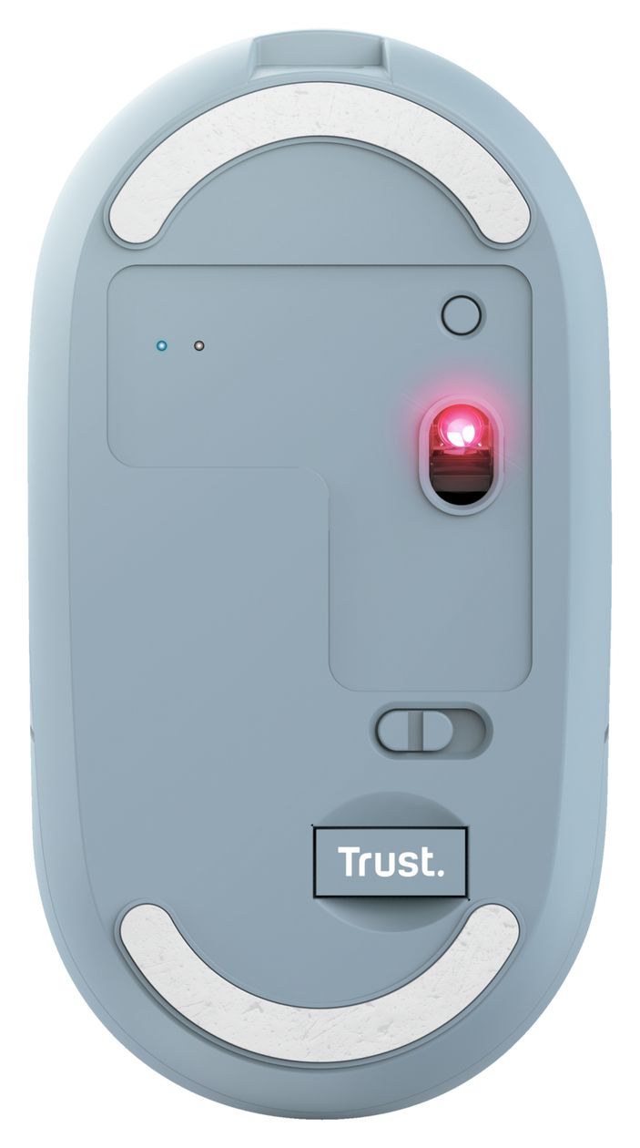 Puck 1600 DPI Büro Maus  (Blau) 