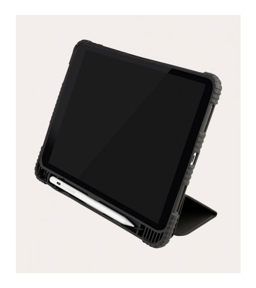Educo Folio aus Kunststoff für Apple iPad 10.9" 10th gen 2022 iPad A16 (2025) bis 27,7 cm (10.9") mit Magnetverschluss (Schwarz) 