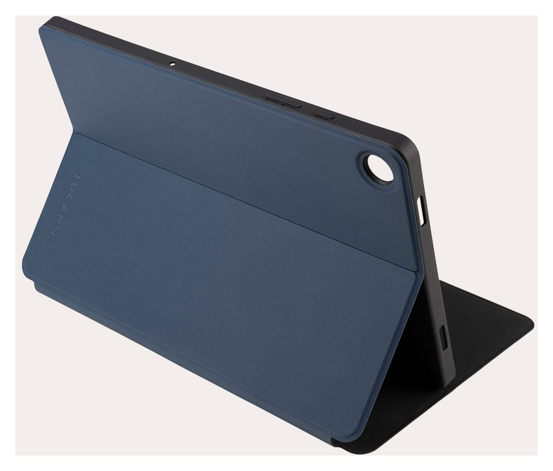 Gala Flip case aus Kunststoff für Samsung Galaxy Tab A9+ (11") 2023 bis 27,9 cm (11") mit Klappverschluss (Blau) 