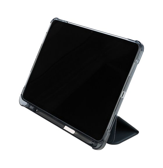 Satin Folio aus Kunststoff für Apple iPad Air 11 Zoll M2/M3 bis 27,9 cm (11") Schockresistent (Dunkelblau) 