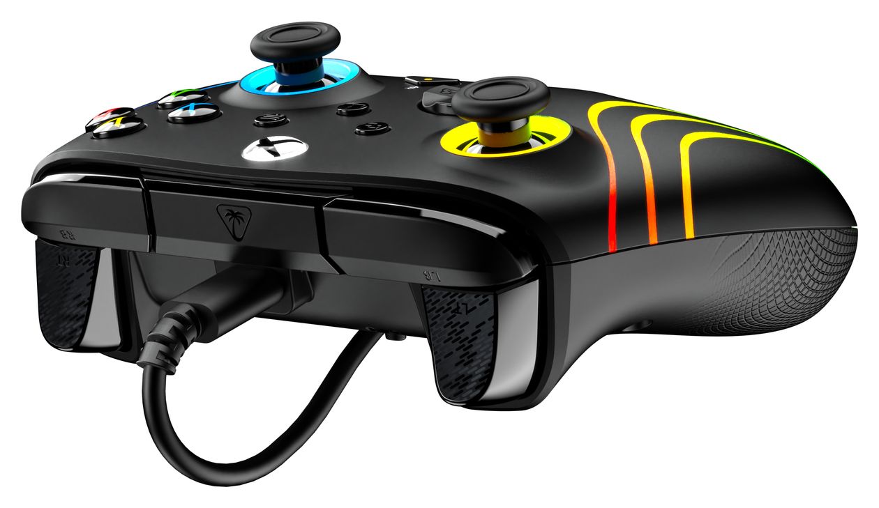 Afterglow Wave Wired Controller Gamepad für PC, Xbox, Xbox One, Xbox Series S, Xbox Series X  (Schwarz) 