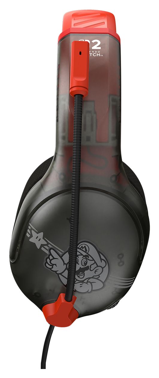 Airlite Fit Kabelgebundenes Gaming-Headset – Offiziell für Nintendo Switch 1 und 2 lizenziert, robust, leicht, Mario Star 