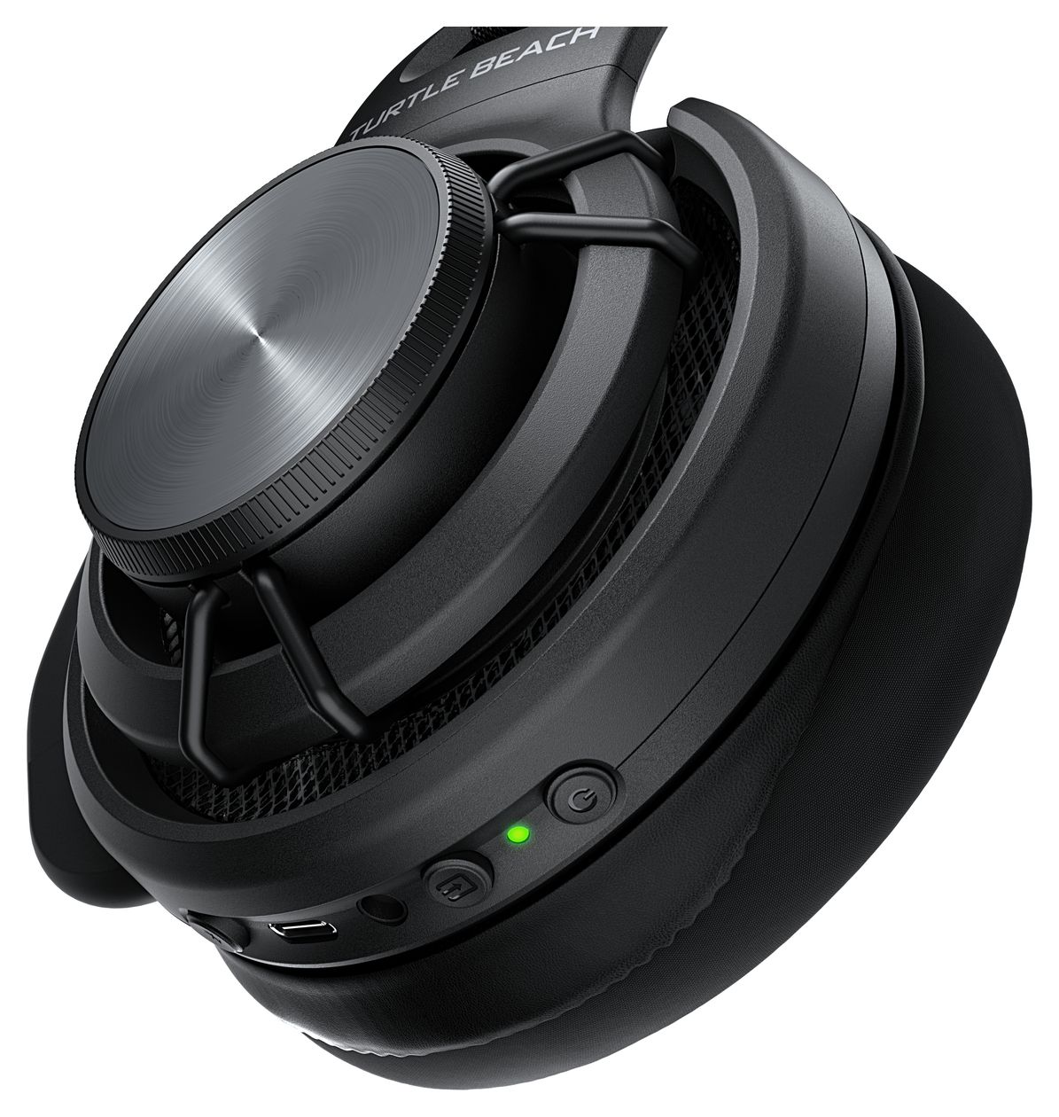 Atlas Air Gaming Over Ear Bluetooth Kopfhörer kabelgebunden&kabellos 50 h Laufzeit  (Schwarz) 