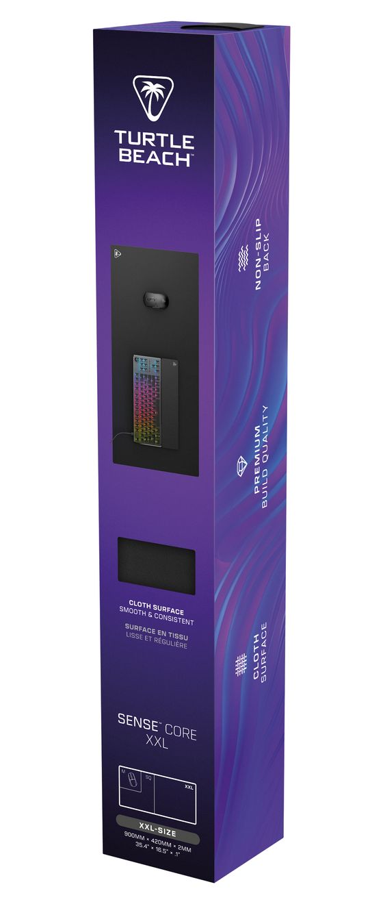 Sense Core XXL Mauspad  (Schwarz) 