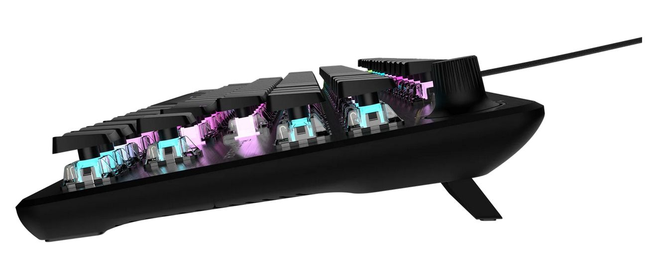 Vulcan II TKL RGB Tenkeyless RGB-LED Gaming Tastatur USB  (Schwarz) 