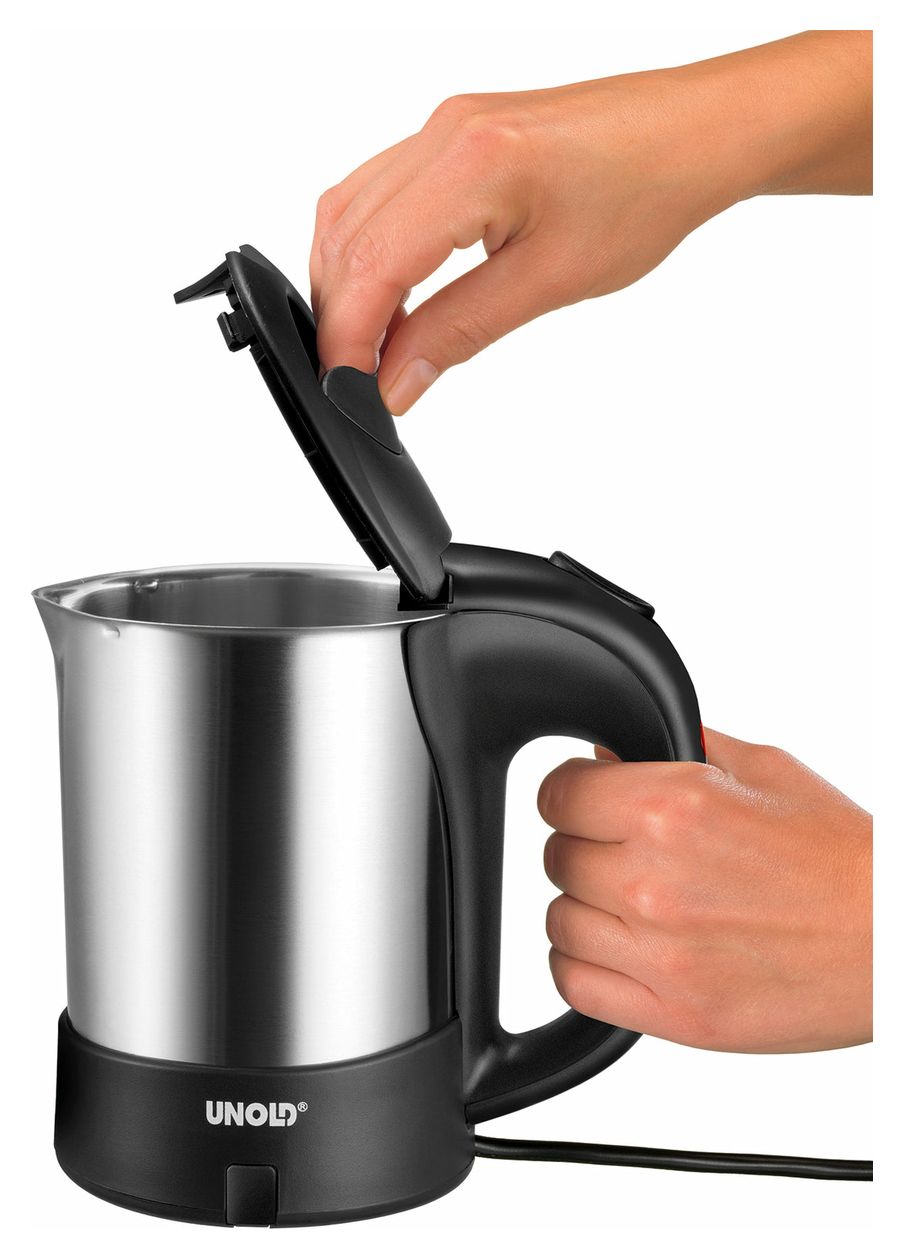 18575 0,5 l Wasserkocher 1000 W  (Schwarz, Edelstahl) 
