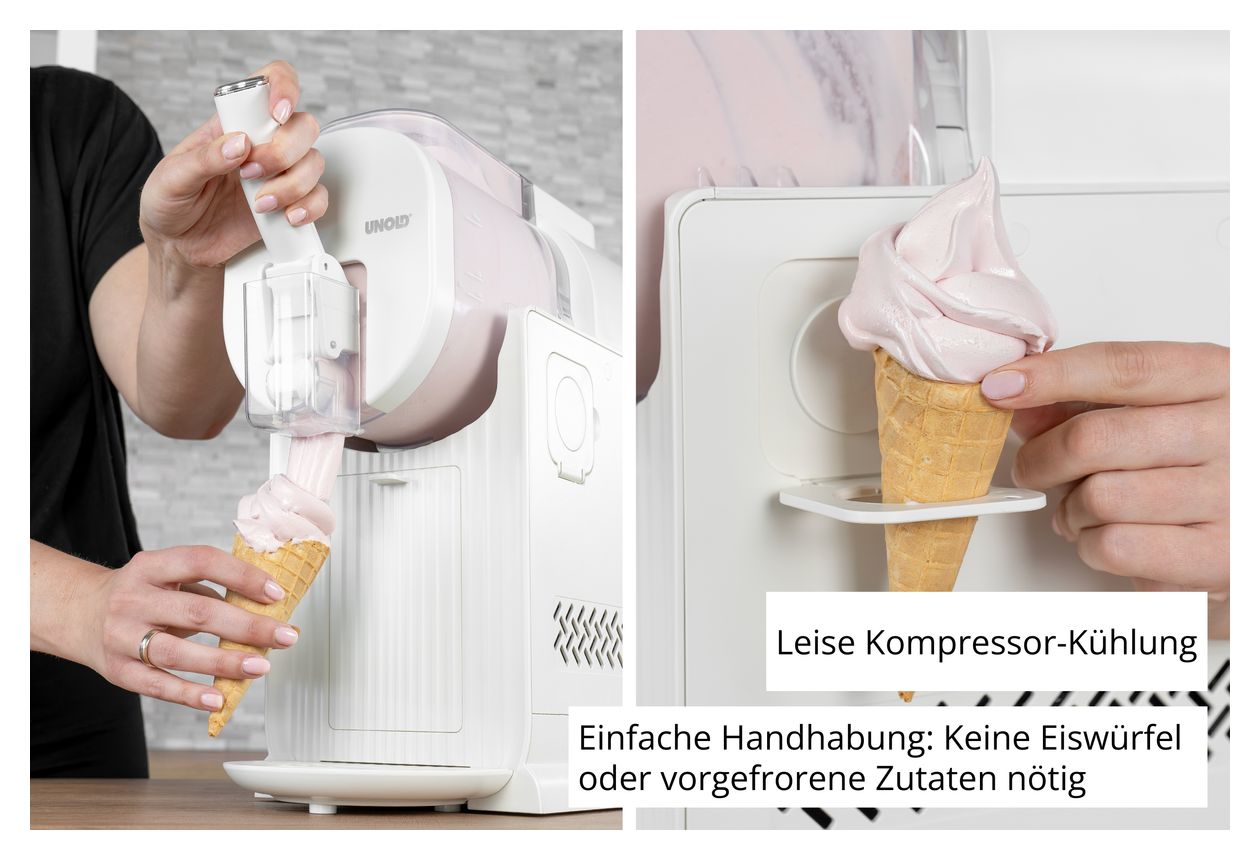 48960 2in1-Slush und Softeismaschine Sofia Eismaschine 150 W 