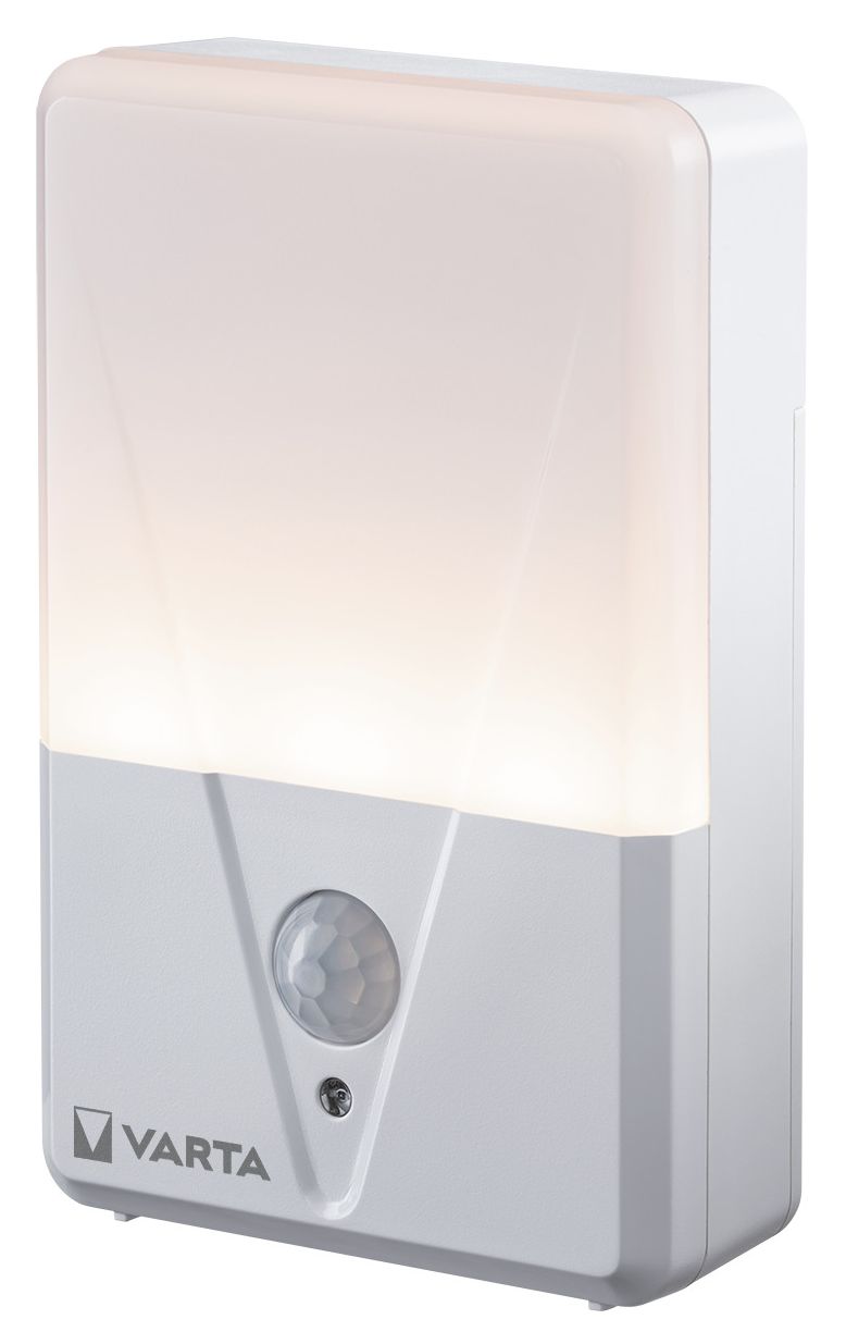 Motion Sensor Night Light Twin Pack Warmweiß Batterie  (Weiß) 