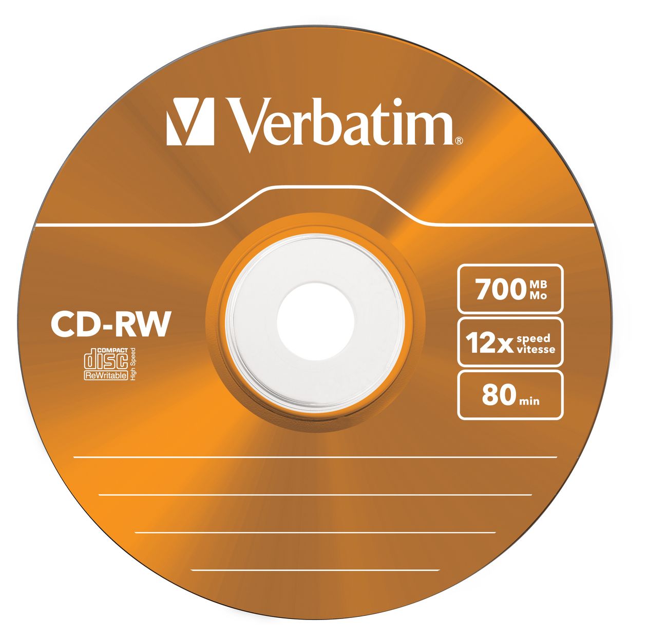 CD-RW Colour 12x 