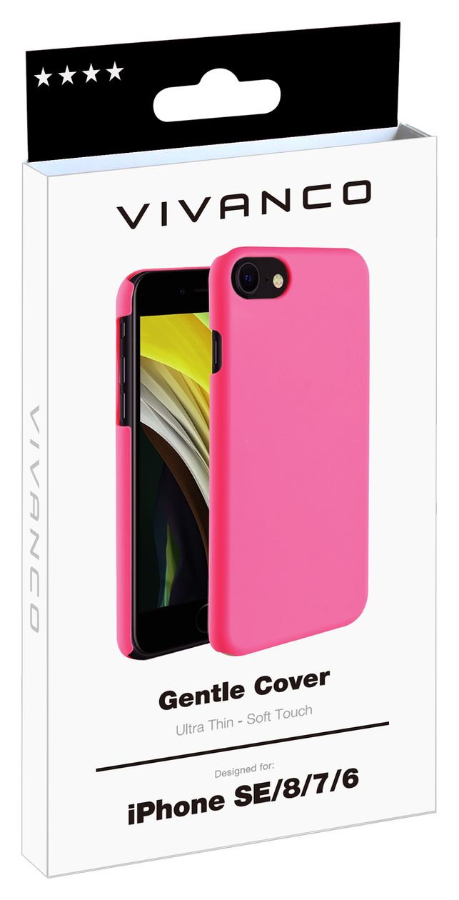 Gentle Cover für Apple iPhone SE (2020), iPhone 8, iPhone 7, iPhone 6s  (Pink) 