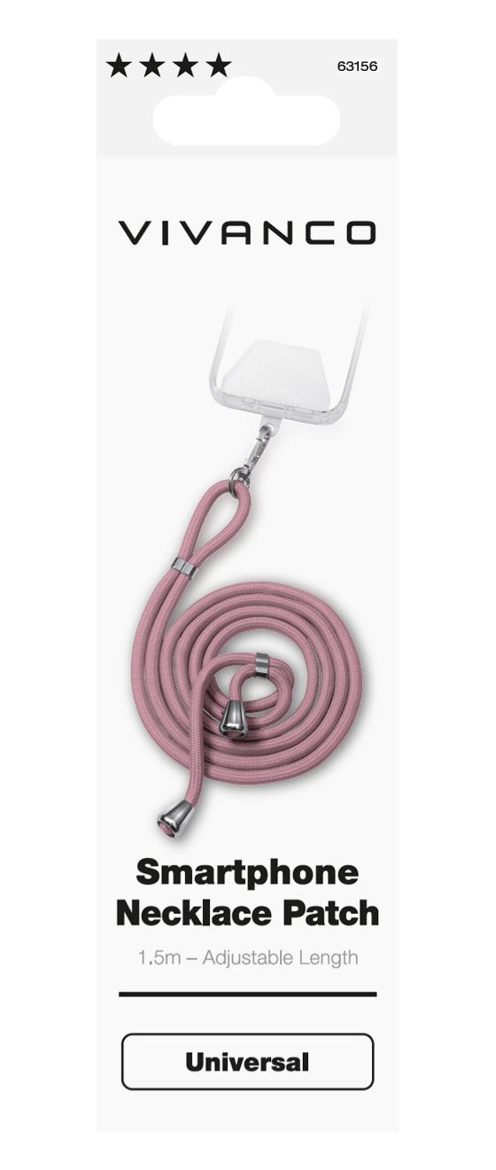 Handykette Umhängegurt  (Pink) 