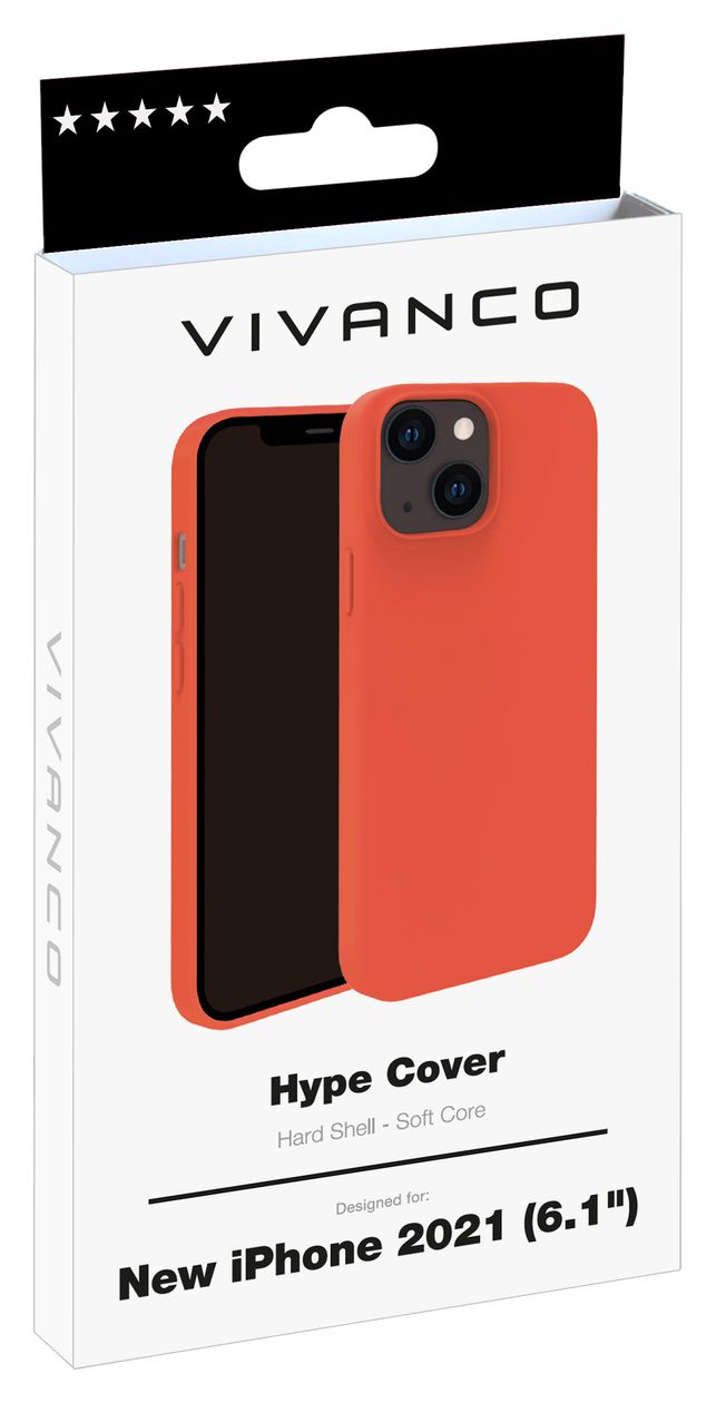 Hype Cover für Apple iPhone 13  (Orange) 