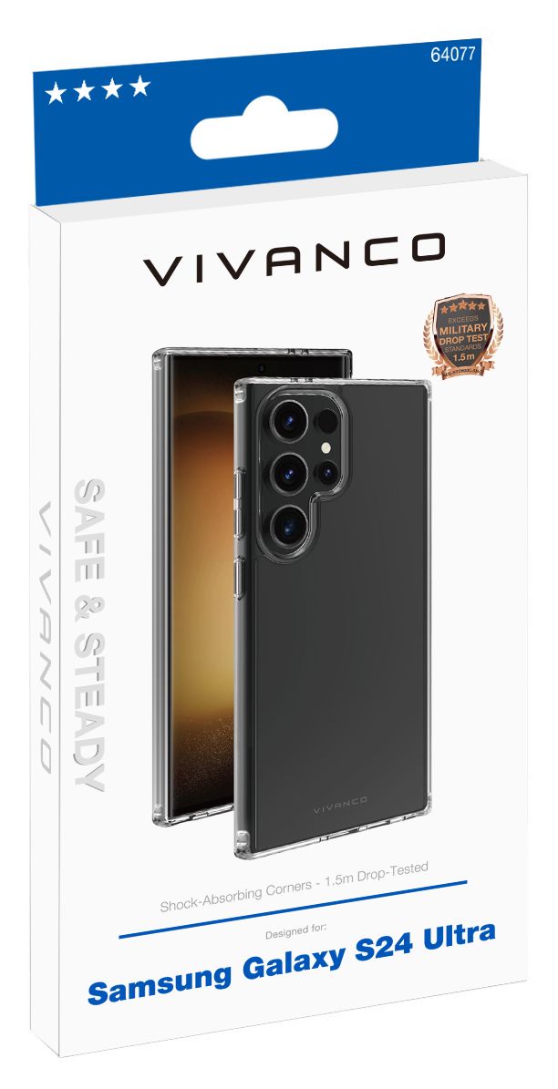 Safe and Steady Cover für Samsung  (Transparent) 