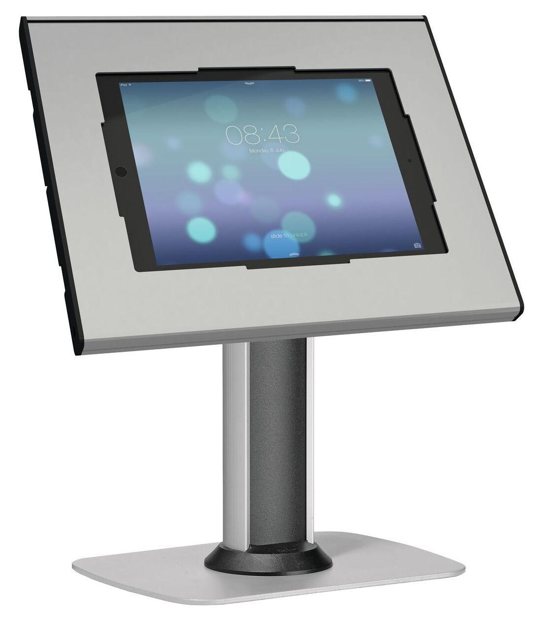 PTS2010 TabLock Tablethalterung aus Aluminium/Stahl für Universal bis 25,4 cm (10")  (Aluminium/Silber) 