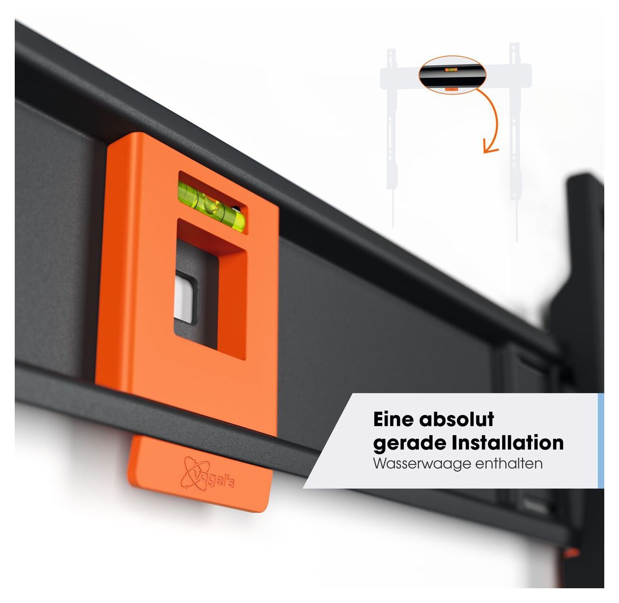 TVM 3215 neigbare Wand Halterung bis 109,2 cm (43") 15 kg 0 - 20° neigbar 