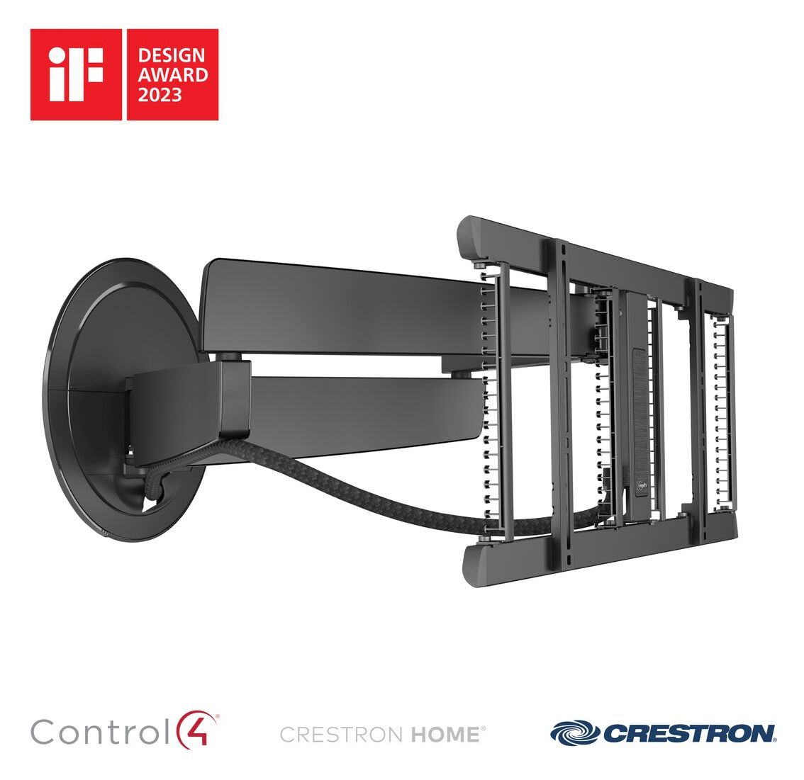 TVM7675 Pro elektrische Wand Halterung 120° bis 195,6 cm (77") 35 kg ausziehbar 