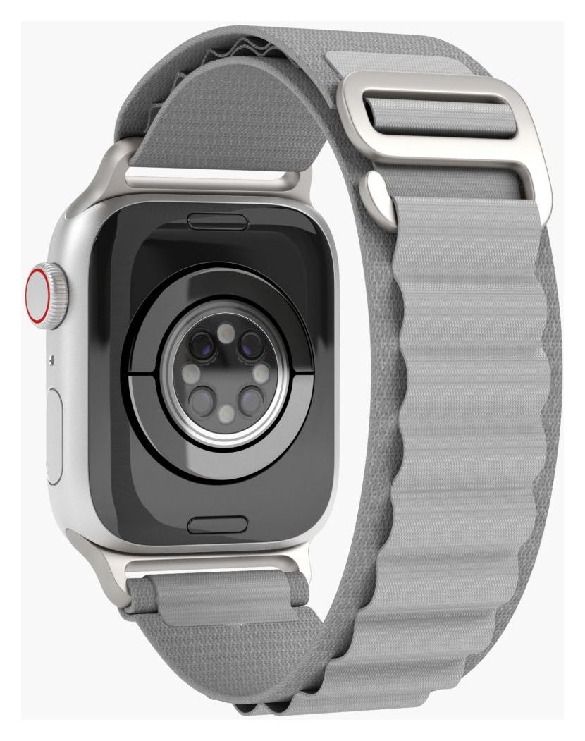 Action Loop Armband Apple Watch 42 mm / 44 mm / 45 mm / 49 mm  (Hellgrau) 