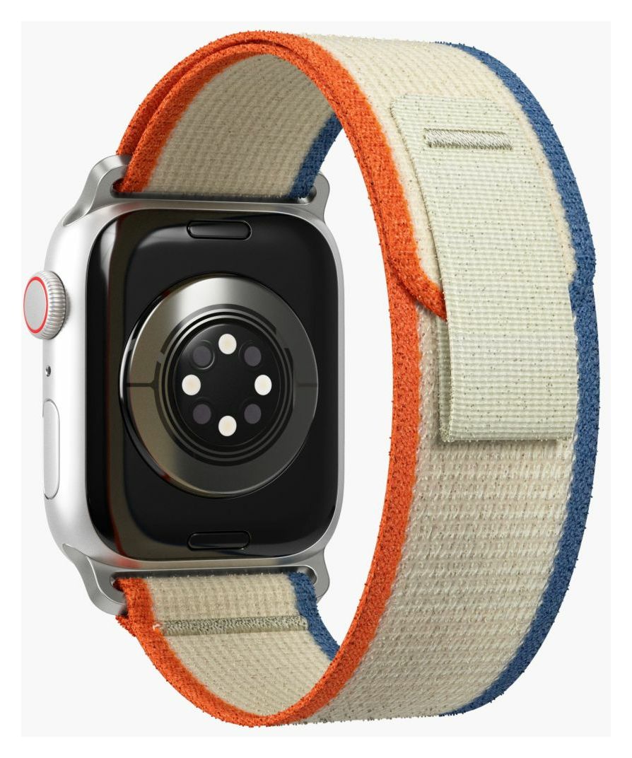 Trekking Loop Armband Apple Watch 42 mm / 44 mm / 45 mm / 49 mm  (Beige, Orange) 