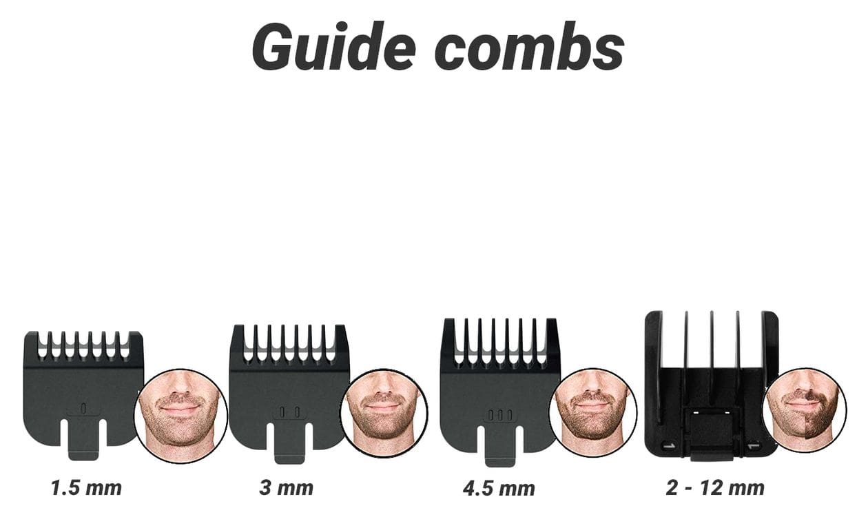 09855-1216 GroomsMan Pro All in One Trocken Rasierer Nickel-Metallhydrid (NiMH) 60 min 